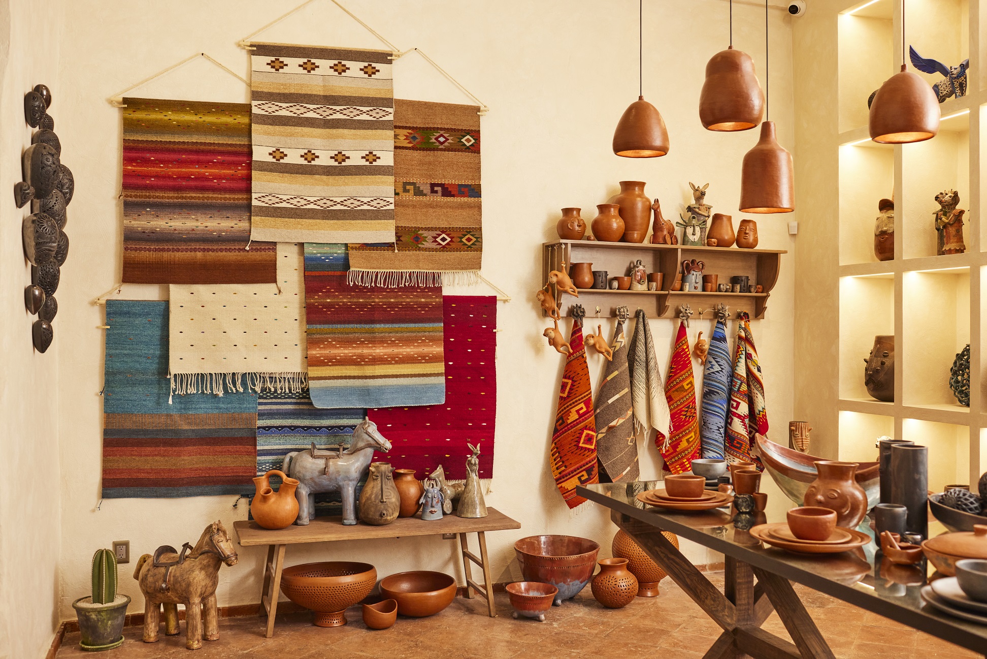 tienda de artesanias mexicanas en Oaxaca