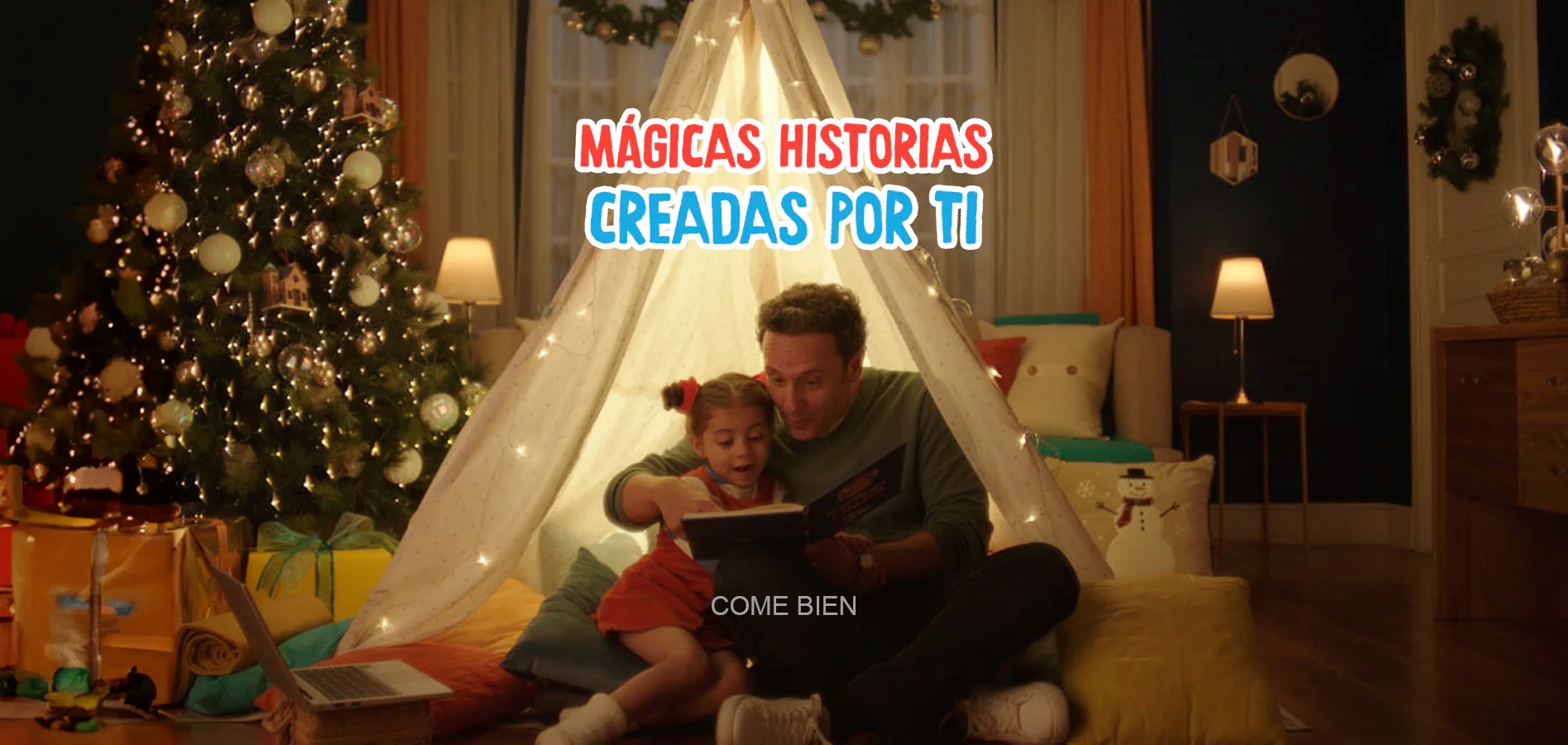 CREA UN CUENTO DE NAVIDAD DONDE TUS PEQUEÑOS SEAN LOS PROTAGONISTAS