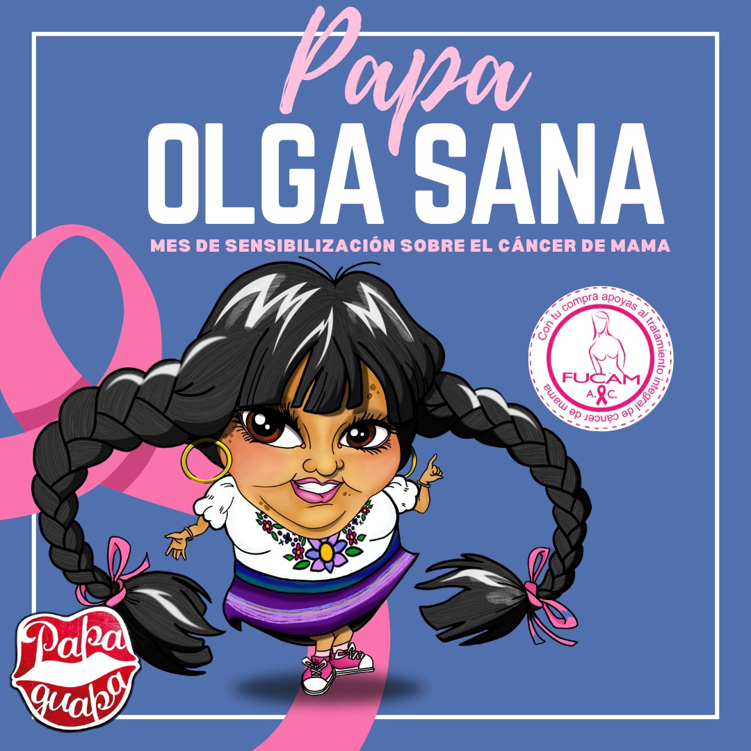 PAPA OLGA SANA LUCHA CONTRA EL CÁNCER DE MAMÁ